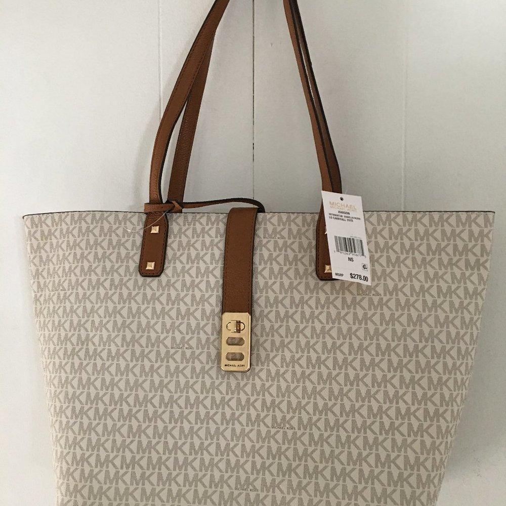 MICHAEL Michael Kors Vanilla/Acorn Karson